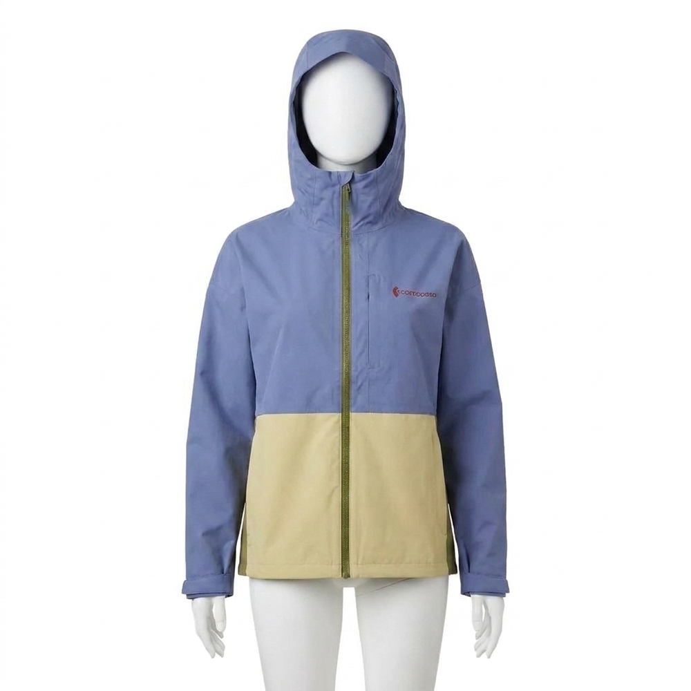 NEW COTOPAXI cielo rain jacket in blue smoke & grain